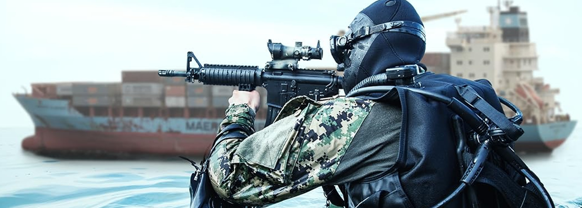 Armed security personnel deployed onboard a vessel by King Shipping Trading